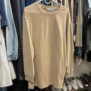 Lizard Thicket Tan Tunic Top